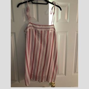 Tobi Red/White Stripe Dress Size Small